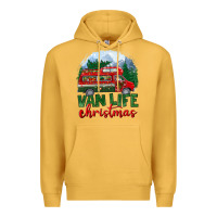 Mustard van life christmas Premium Hoodie - BundleAndBundleShop