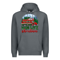 Rock van life christmas Premium Hoodie - BundleAndBundleShop