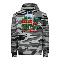 Slate Camo van life christmas Premium Hoodie - BundleAndBundleShop