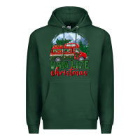 Sports Green van life christmas Premium Hoodie - BundleAndBundleShop