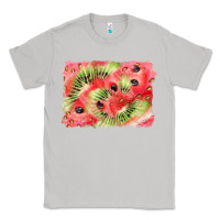 Moon Dust watermelon strawberry kiwi background Classic Tee - BarkalooDesign