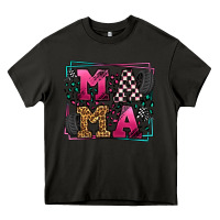 Asphalt Racing leopard frame mama Mother's Day Heavy Core Tee - LillyAllenDesigns