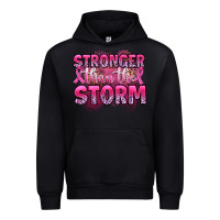 Black stronger than the storm Urban Hoodie - Artiststas