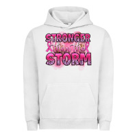 Pigment Lunar Rock stronger than the storm Urban Hoodie - Artiststas