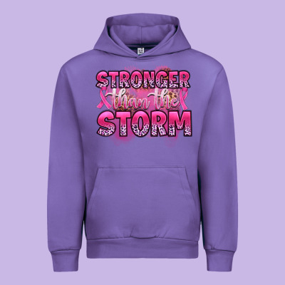Stronger Than The Storm Urban Hoodie Designed By Artiststas