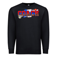 Black coach Premium Sweatshirt - texasbilliewilder