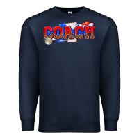 Navy coach Premium Sweatshirt - texasbilliewilder