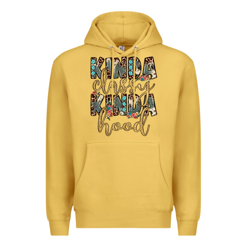 Kinda Classy Kinda Hood Premium Hoodie by JahusDesignShop | Teevron