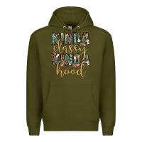 Army Green kinda classy kinda hood Premium Hoodie - JahusDesignShop
