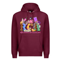 Burgundy easter  rca resident care assistant Premium Hoodie - AdoDesignShop