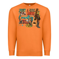 Carrot just a girl who loves country music Premium Sweatshirt - Zillion Design Studio
