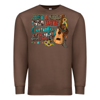 Chestnut just a girl who loves country music Premium Sweatshirt - Zillion Design Studio