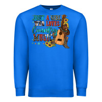 True Royal just a girl who loves country music Premium Sweatshirt - Zillion Design Studio