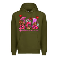 Army Green valentines day rca resident care assistant Premium Hoodie - AdoDesignShop