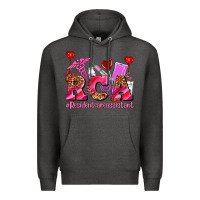 Charcoal Heather valentines day rca resident care assistant Premium Hoodie - AdoDesignShop