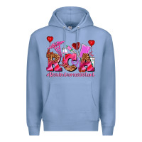Colony Blue valentines day rca resident care assistant Premium Hoodie - AdoDesignShop