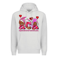 Dove Grey valentines day rca resident care assistant Premium Hoodie - AdoDesignShop