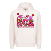 Pale Pink valentines day rca resident care assistant Premium Hoodie - AdoDesignShop