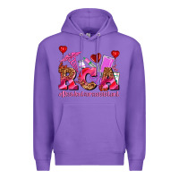 Purple valentines day rca resident care assistant Premium Hoodie - AdoDesignShop