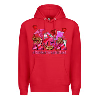 Red valentines day rca resident care assistant Premium Hoodie - AdoDesignShop