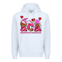 White valentines day rca resident care assistant Premium Hoodie - AdoDesignShop