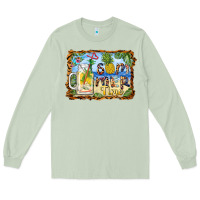 Matcha summer time pineapple and  beach Long Sleeve Tee - BarkalooDesign
