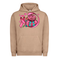 Pigment Burro cancer ribbon pumpkins Urban Hoodie - JahusDesignShop