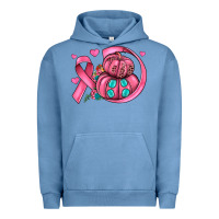 Pigment Pebble Blue cancer ribbon pumpkins Urban Hoodie - JahusDesignShop