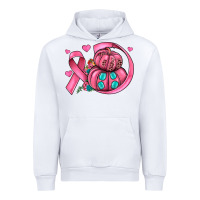White cancer ribbon pumpkins Urban Hoodie - JahusDesignShop