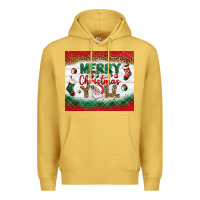 Antique Gold merry christmas y'all tumbler Premium Hoodie - BundleAndBundleShop