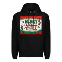 Black merry christmas y'all tumbler Premium Hoodie - BundleAndBundleShop