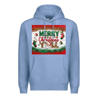 Colony Blue merry christmas y'all tumbler Premium Hoodie - BundleAndBundleShop