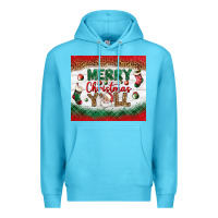 Ocean Blue merry christmas y'all tumbler Premium Hoodie - BundleAndBundleShop
