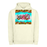 Pigment Pistachio brave Urban Hoodie - JahusDesignShop