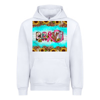 White brave Urban Hoodie - JahusDesignShop
