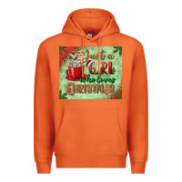 Carrot just a girl who loves christmas mousepad Premium Hoodie - BundleAndBundleShop