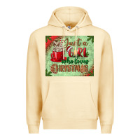 Pina Colada just a girl who loves christmas mousepad Premium Hoodie - BundleAndBundleShop