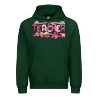 Forest Green breast cancer teacher Urban Hoodie - Artiststas
