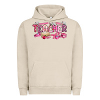Pigment French Oak breast cancer teacher Urban Hoodie - Artiststas