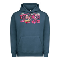 Pigment Midnight Navy breast cancer teacher Urban Hoodie - Artiststas