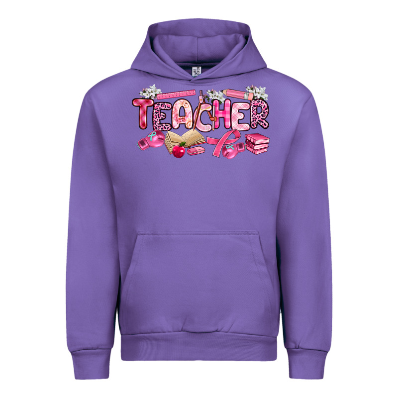 Breast Cancer Teacher Urban Hoodie by Artiststas | Teevron
