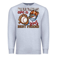 Heather Grey diamonds are a girls best friend baseball Premium Sweatshirt - texasbilliewilder