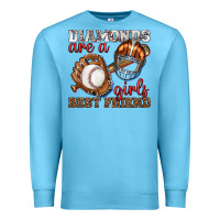 Ocean Blue diamonds are a girls best friend baseball Premium Sweatshirt - texasbilliewilder