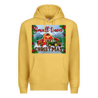Antique Gold small town christmas mousepad Premium Hoodie - BundleAndBundleShop
