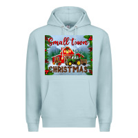 Blue Mist small town christmas mousepad Premium Hoodie - BundleAndBundleShop