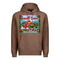 Chestnut small town christmas mousepad Premium Hoodie - BundleAndBundleShop