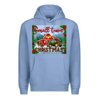 Colony Blue small town christmas mousepad Premium Hoodie - BundleAndBundleShop