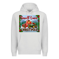 Dove Grey small town christmas mousepad Premium Hoodie - BundleAndBundleShop