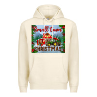 Tofu small town christmas mousepad Premium Hoodie - BundleAndBundleShop