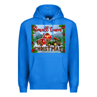 True Royal small town christmas mousepad Premium Hoodie - BundleAndBundleShop